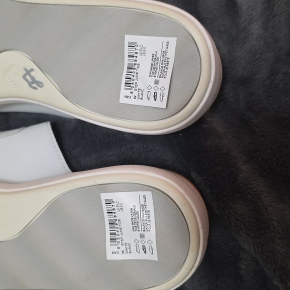 White Slide Sandals - Picture 5 of 7